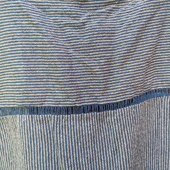 Frye shell top Total Eclipse railroad Stripes size large NWT - Picture 4 of 7